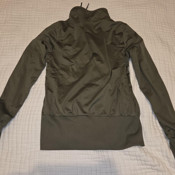 Nike Women's Olive Jacket - Picture 2 of 7